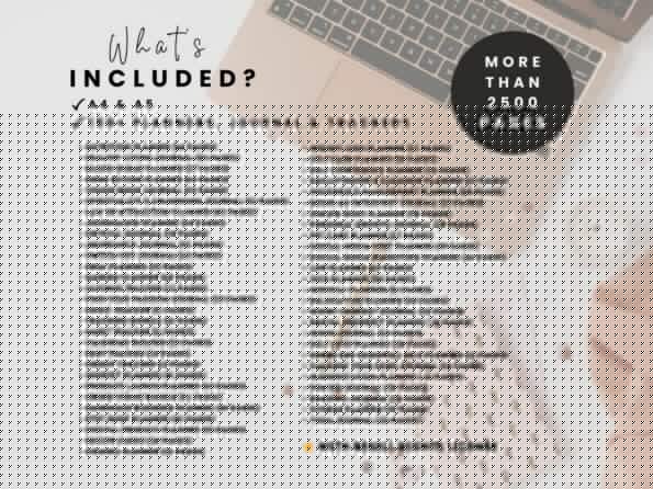 Done for You Ultimate Planners, Journals & Trackers Bundle with MRR/PLR